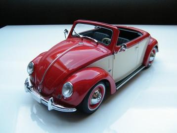 Modèle de voiture Volkswagen Beetle Hebmueller Cabriolet KSc