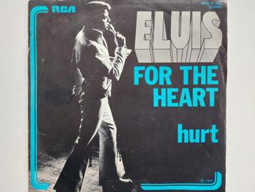 Elvis Presley - For The Heart / Hurt (1976-Belgische pers.) beschikbaar voor biedingen