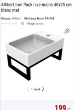 Nieuwe handwasbak Allibert   Prijs 200€, Ophalen, Zo goed als nieuw