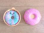 donut en peluche dans sa boîte, Kinderen en Baby's, Speelgoed | Knuffels en Pluche, Ophalen, Gebruikt