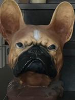 Bulldog hoofd polyester, Verzamelen, Ophalen, Zo goed als nieuw