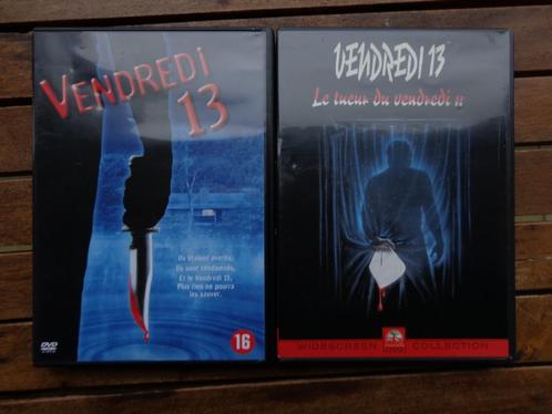 )))  Vendredi 13  Part 1 et 2   //  Horreur   (((, Cd's en Dvd's, Dvd's | Horror, Zo goed als nieuw, Slasher, Vanaf 16 jaar, Ophalen of Verzenden