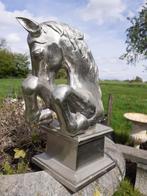 SUPERBE BUSTE DE CHEVAL EN FONTE D'ALUMINIUM, Enlèvement ou Envoi, Neuf
