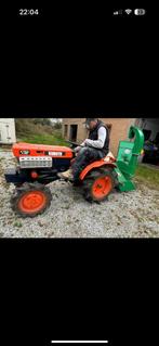 Tracteur kubota 3 cylindre avec broyeur, Ophalen, Zo goed als nieuw