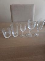 Kristal glazen 6 personen 30 stuks, Huis en Inrichting, Ophalen