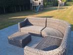 Tuinset met bijhorende zwarte kussens, Tuin en Terras, Tuinsets en Loungesets, Ophalen, Zo goed als nieuw