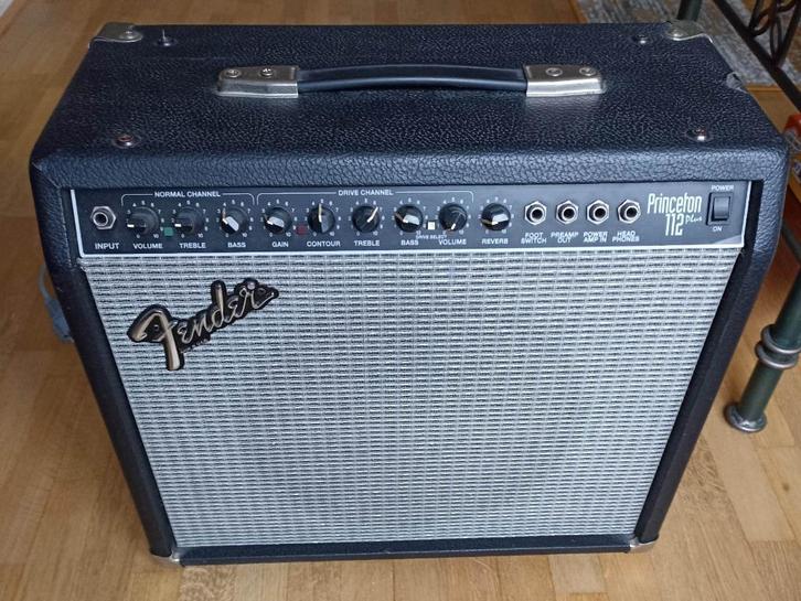 Fender Princeton 112 Plus versterker, uitstekende staat, Muziek en Instrumenten, Versterkers | Bas en Gitaar, Gebruikt, Gitaar