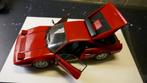 1:18 Kyosho Ferrari 328 GTB Red "met schade", Hobby & Loisirs créatifs, Voitures miniatures | 1:18, Utilisé, Voiture, Enlèvement ou Envoi