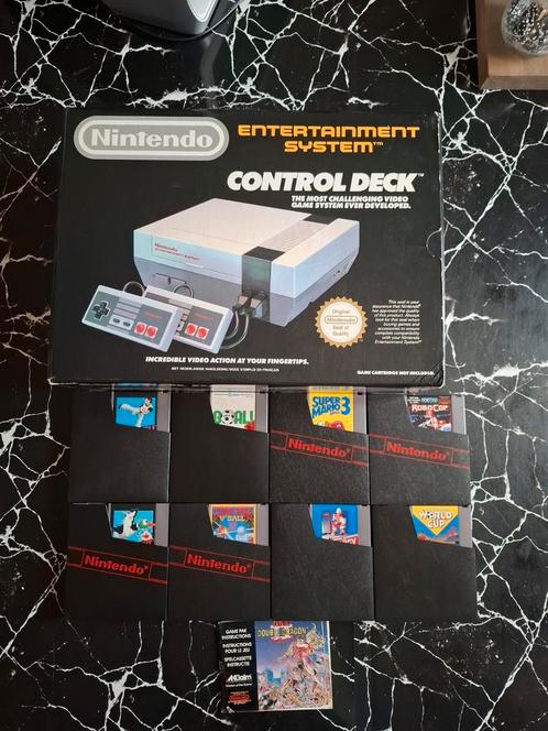 Nintendo Nes-console in doos + 7 games! NIEUW!, Games en Spelcomputers, Games | Nintendo NES, Zo goed als nieuw, Avontuur en Actie