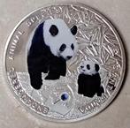 munt Zambia 1000 kwacha 2014 : reuze panda, Timbres & Monnaies, Monnaies | Afrique, Envoi, Zambie, Argent