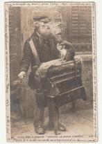 Salon 1905 Jacquier 1878-1921 Domenico Joueur d'Orgue singe, Affranchie, Musique, Envoi, Avant 1920
