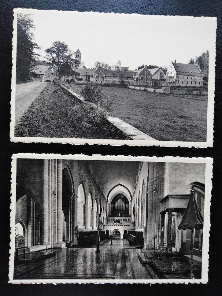 3 Oude postkaarten uit Abdij Notre-Dame d'Orval, Verzamelen, Postkaarten | België, Ongelopen, 1920 tot 1940, Verzenden