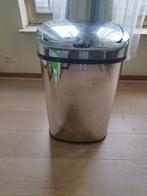 Corbeille avec capteur, Maison & Meubles, Inox, 40 litres ou plus, Enlèvement, Utilisé