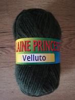 Groene wol La laine Princesse Velluto, Ophalen of Verzenden, Nieuw