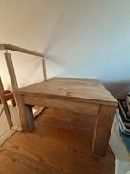 Salontafel massief, Ophalen, Gebruikt, 50 tot 100 cm, 50 tot 75 cm