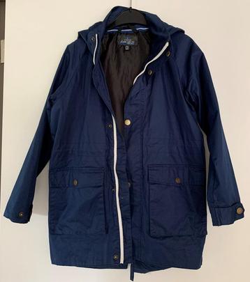 Blauwe parka Luhta meisjes 9-10 jaar, Enlèvement ou Envoi, Luhta, Comme neuf, Fille