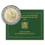 Vaticaanstad - 2 euro 2018 - CULTUREEL PATRIMONIUM, Postzegels en Munten, Ophalen of Verzenden, Vaticaanstad, 2 euro, Setje