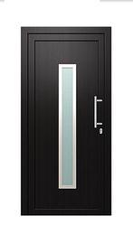 Porte en pvc blanc ou anthracite poignée comprise, Bricolage & Construction, Enlèvement ou Envoi, Neuf