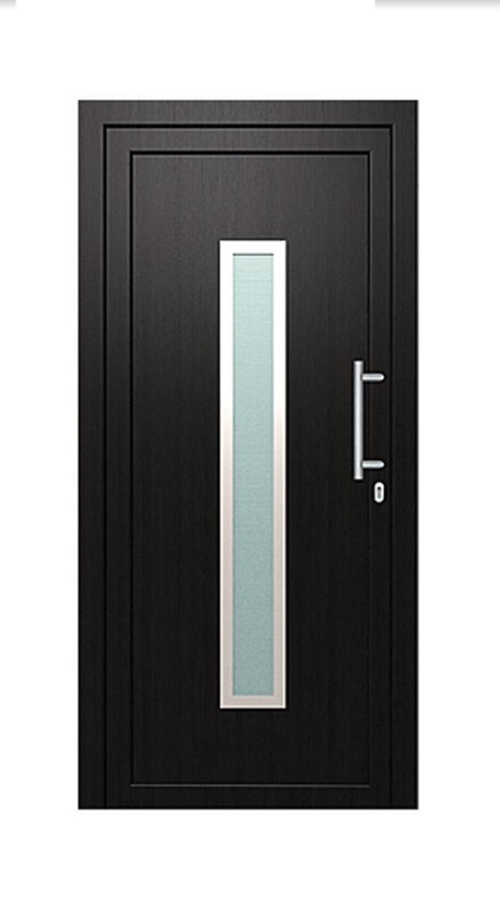 Porte en pvc blanc ou anthracite poignée comprise, Bricolage & Construction, Vitres, Châssis & Fenêtres, Neuf, Enlèvement ou Envoi