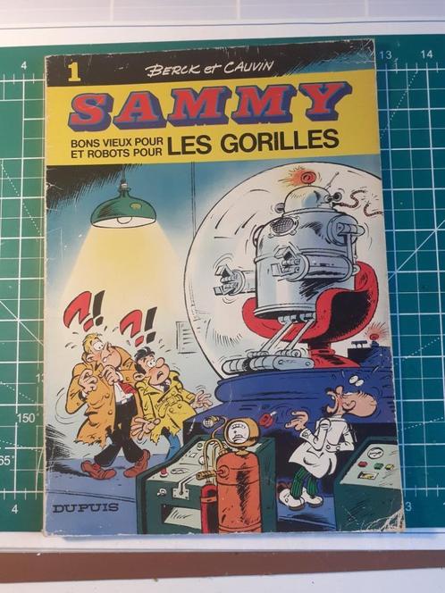 BD Sammy #1 Goede oude voor gorilla's 1e editie 1973, Boeken, Stripverhalen, Gelezen, Eén stripboek, Ophalen of Verzenden