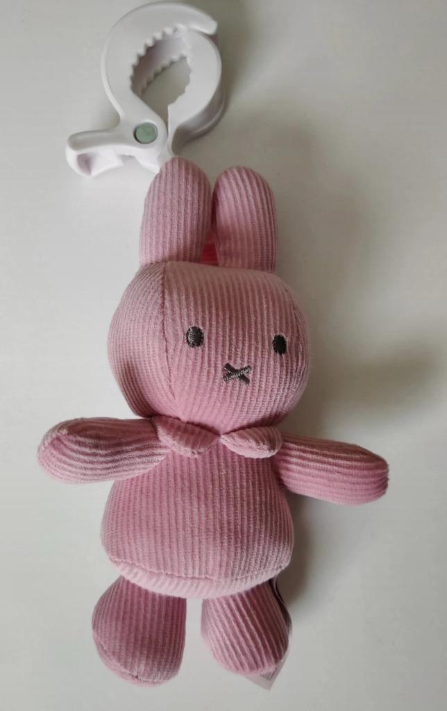 Roze Parkknuffel Nijntje, Kinderen en Baby's, Speelgoed | Knuffels en Pluche, Zo goed als nieuw, Konijn, Ophalen of Verzenden