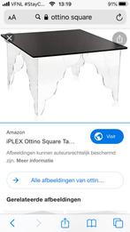 Nieuwe Design salontafel van 100% plexiglas, Huis en Inrichting, Tafels | Salontafels, Ophalen, Kunststof, 50 tot 100 cm, Design