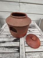 terracotta voederbak duiven - vintage, Antiek en Kunst, Antiek | Keramiek en Aardewerk, Ophalen