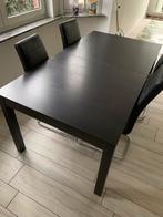 Uitschuifbare eettafel IKEA, Huis en Inrichting, Ophalen, Gebruikt