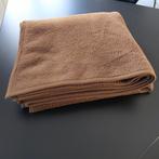 bruin acryl deken, Gebruikt, Bruin, Tweepersoons, Ophalen of Verzenden