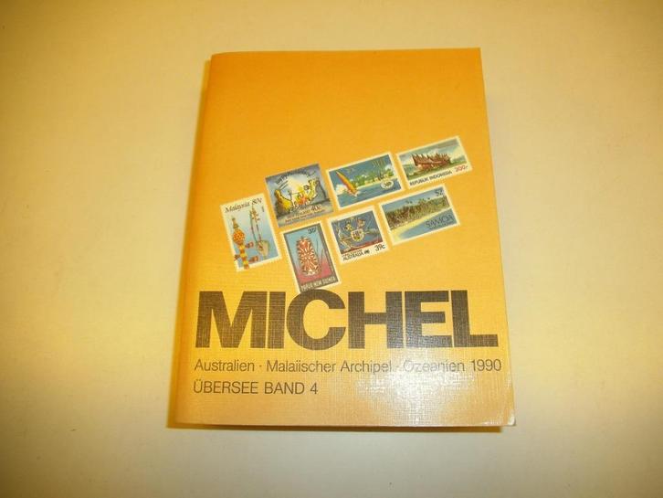 Postzegelcatalogus Michel Overzee Deel 4, editie 1990, Postzegels en Munten, Postzegels | Toebehoren, Catalogus, Ophalen of Verzenden