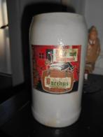 Chope Bacchus Ingelmunster 1L en grès, Verzamelen, Biermerken, Ophalen of Verzenden