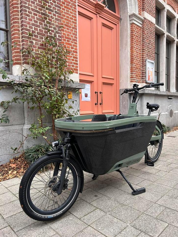 Lovens exlplorer bakfiets, Vélos & Vélomoteurs, Vélos | Vélos avec bac, Utilisé, Autres marques, 2 enfants, Électrique, Bâche