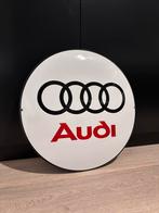 AUDI EMAILLEBORD 50CM, Ophalen of Verzenden, Zo goed als nieuw