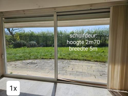 22 aluminium hoogwaardige dubbelglas ramen & 19 deuren, Doe-het-zelf en Bouw, Glas en Ramen, Zo goed als nieuw, Dakraam, Ophalen