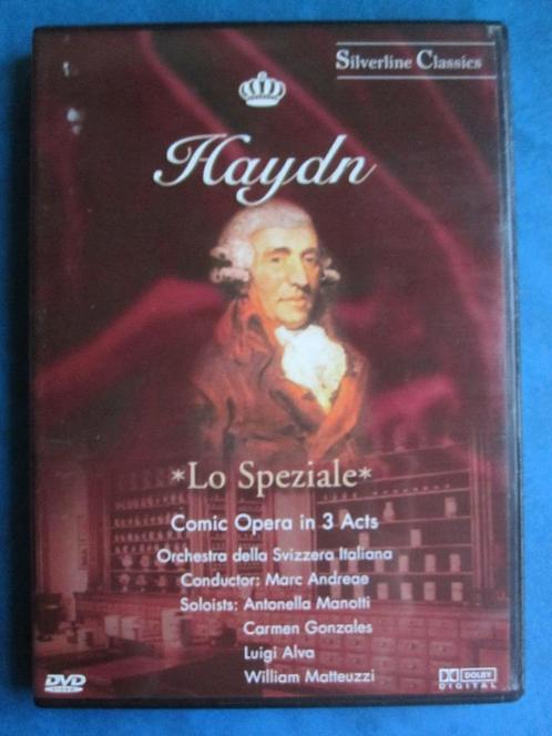 Haydn - La Speziale, Cd's en Dvd's, Dvd's | Muziek en Concerten, Zo goed als nieuw, Muziek en Concerten, Alle leeftijden, Ophalen of Verzenden