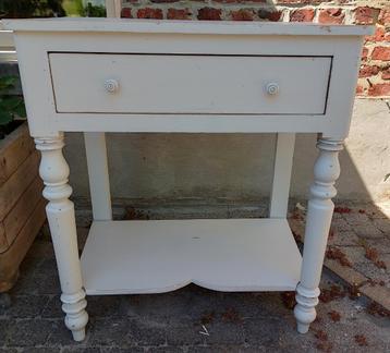 Commode vintage 73x48xh82, 1 ou 2 tiroirs, Enlèvement, Utilisé, Pin