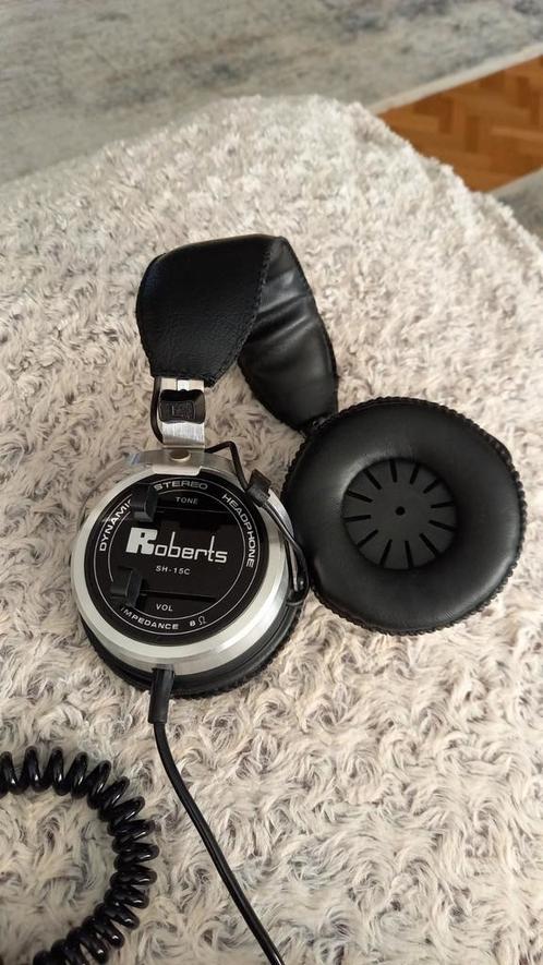 Roberts hoofdtelefoon vintage met kabel storing, Audio, Tv en Foto, Hoofdtelefoons, Gebruikt, Over oor (circumaural), Overige merken