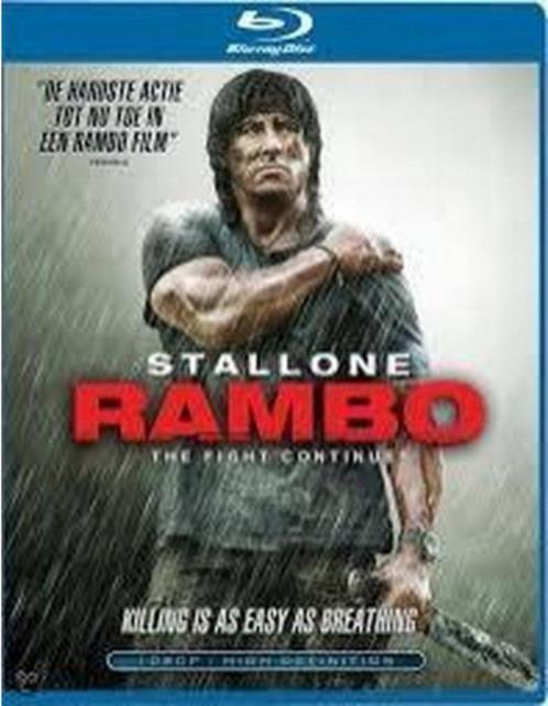 Rambo 4 (2008) Blu-ray, Cd's en Dvd's, Blu-ray, Gebruikt, Actie, Ophalen of Verzenden
