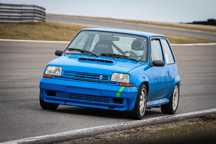 Renault 5 GT Turbo '87 Cupracer / Rally, Auto's, Renault, Particulier, Benzine, Coupé, 2 deurs, Handgeschakeld, Blauw, Zwart, Alcantara