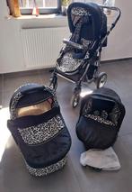 Poussette trio "léopard ", Kinderen en Baby's, Kinderwagens en Combinaties, Ophalen, Zo goed als nieuw, Kinderwagen