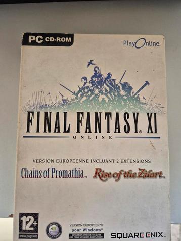 Final fantasy xi online chaîns of promathia pc cdrom beschikbaar voor biedingen