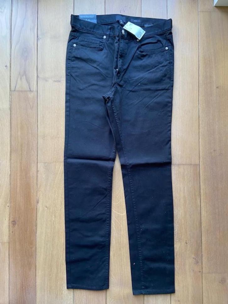 Pantalon H&M homme neuf coupe droite classique noir Taille30, Kleding | Heren, Broeken en Pantalons, Nieuw, Maat 48/50 (M), Zwart