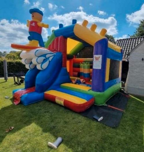 Lego surfer mega blocks springkasteel te huur, Kinderen en Baby's, Speelgoed | Buiten | Springkussens, Zo goed als nieuw, Ophalen of Verzenden