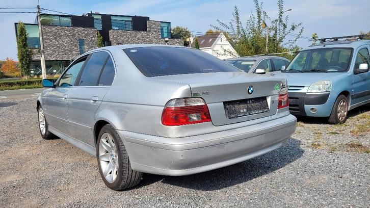 bmw 520i benzine/LPG AUTOMAAT AIRCO LEDER GPS 2001, Auto's, BMW, Bedrijf, Te koop, 5 Reeks, ABS, Airbags, Airconditioning, Alarm