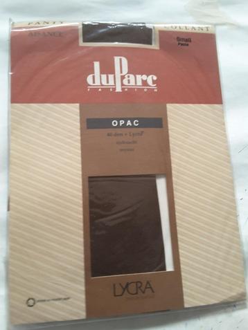 panty collant duParc fashion 40 den+lycra Opac Small Paola, Enlèvement ou Envoi, Neuf, Panty