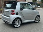 Smart Fortwo Brabus Cabriolet Xclusive gekeurd voor verkoop, Auto's, Automaat, Achterwielaandrijving, Zwart, Leder en Stof