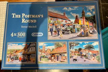 The Postman’s Round - Trevor Mitchell - 4 puzzels/500 stjs beschikbaar voor biedingen