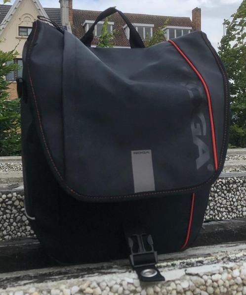 Sacoche de vélo Koga 12,5 L, passepoil noir/rouge, Vélos & Vélomoteurs, Accessoires vélo | Sacoches, Comme neuf, Enlèvement ou Envoi