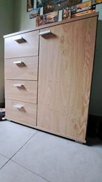 Kastje, commode, 4 lades 1 deur h80cm x39 x 78, Huis en Inrichting, Kasten | Roldeurkasten en Archiefkasten, Ophalen