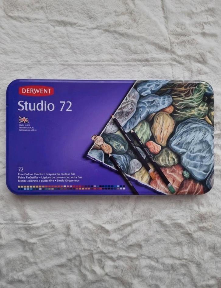 Derwent Studio 72, Hobby & Loisirs créatifs, Dessin, Utilisé, Enlèvement ou Envoi